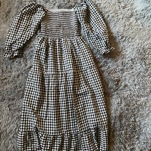 Off shoulder maxi dress